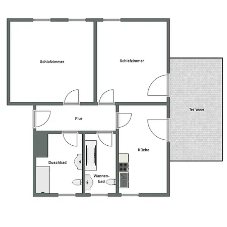 Διαμέρισμα Haus Am Roeblinsee - In Fürstenberg-Havel